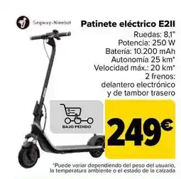 Carrefour Patinete eléctrico e2ii oferta