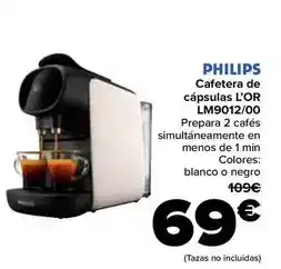 Carrefour Philips - cafetera de cápsulas l’or lm9012/00 oferta