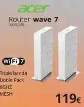 Ecomputer Acer - router wave 7 oferta