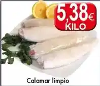 Congelados Copos Calamar limpio oferta