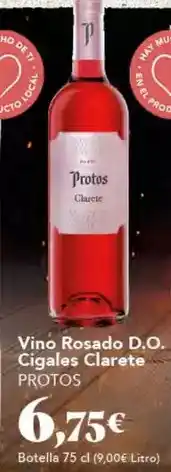 Gadis Protos - vino rosado d.o. cigales oferta