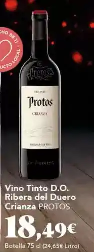 Gadis Protos - vino tinto d.o. crianza oferta
