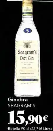 Gadis Seagram's - ginebra oferta