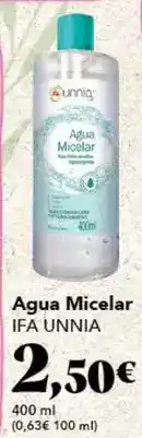 Gadis Ifa unnia - agua micelar oferta