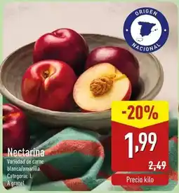 ALDI Origen - nectarina oferta