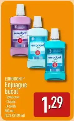 ALDI Eurodont - enjuague bucal oferta