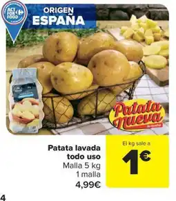 Carrefour Market Patata lavada todo uso oferta