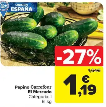 Carrefour Market Pepino Carrefour El Mercado oferta