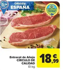 Carrefour Market CÍRCULO DE CALIDAD Entrecot de Añojo oferta