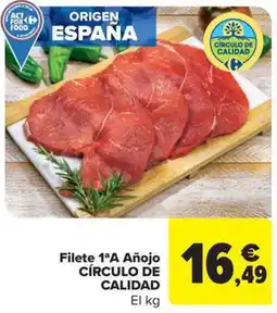 Carrefour Market CÍRCULO DE CALIDAD Filete 1ªA Añojo oferta