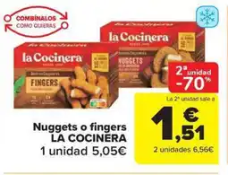 Carrefour Market LA COCINERA Nuggets o fingers oferta