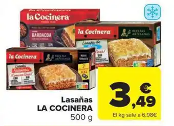 Carrefour Market LA COCINERA Lasañas oferta