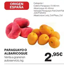 Supercor Paraguayo o albaricoque oferta