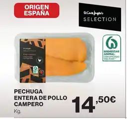 Supercor Pechuga entera de pollo campero oferta