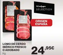 Supercor Lomo de cerdo ibérico fresco o adobado oferta