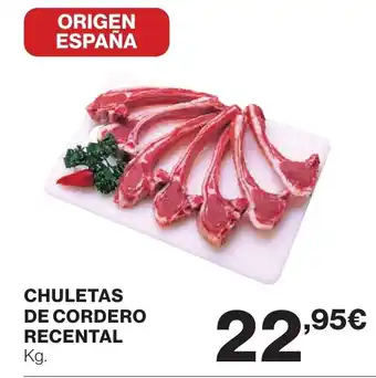 Supercor Chuletas de cordero recental oferta