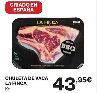Supercor LA FINCA Chuleta de vaca oferta