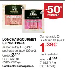 Supercor ELPOZO 1954 Lonchas gourmet oferta