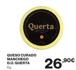 Supercor QUERTA Queso curado manchego d.o. oferta