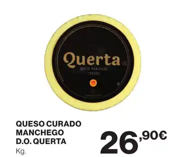 Supercor QUERTA Queso curado manchego d.o. oferta