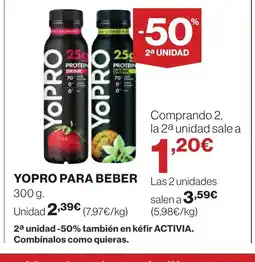 Supercor YOPRO Para beber oferta