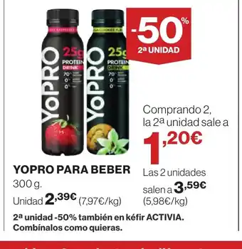 Supercor YOPRO Para beber oferta