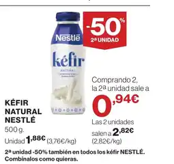 Supercor KÉFIR Natural nestlé oferta