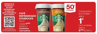 Supercor STARBUCKS Café refrigerado oferta