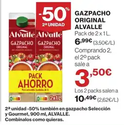 Supercor ALVALLE Gazpacho original oferta