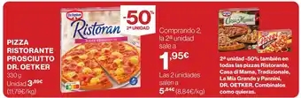 Supercor DR OETKER Pizza ristorante prosciutto oferta