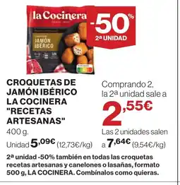 Supercor Croquetas de jamón ibérico la cocinera recetas artesanas oferta