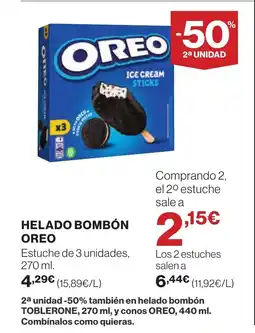 Supercor OREO Helado bombón oferta