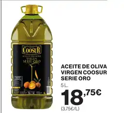 Supercor Aceite de oliva virgen coosur serie oro oferta