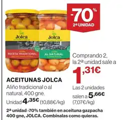 Supercor JOLCA Aceitunas oferta