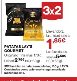 Supercor Patatas lay's gourmet oferta