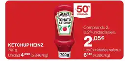 Supercor HEINZ Ketchup oferta