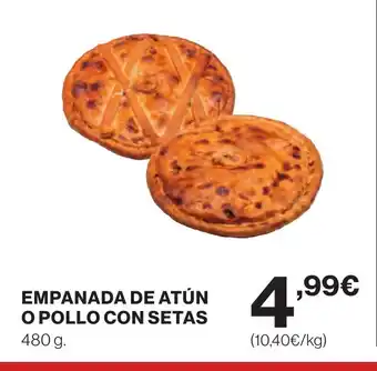 Supercor Empanada de atún o pollo con setas oferta