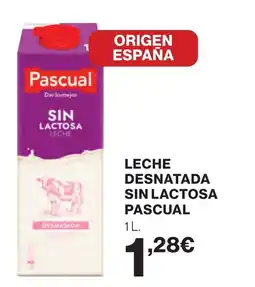 Supercor PASCUAL Leche desnatada sin lactosa oferta