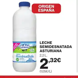 Supercor Leche semidesnatada asturiana oferta