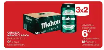 Supercor MAHOU CLÁSICA Cerveza oferta