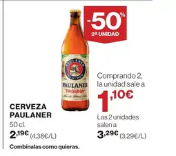 Supercor PAULANER Cerveza oferta