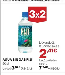 Supercor FIJI Agua sin gas oferta