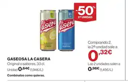 Supercor LA CASERA Gaseosa oferta