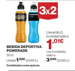Supercor POWERADE Bebida deportiva oferta