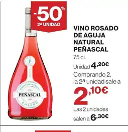 Supercor PEÑASCAL Vino rosado de aguja natural oferta