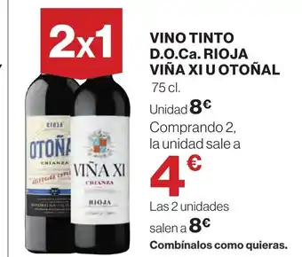 Supercor Vino tinto d.o.ca. rioja viña xi u otoñal oferta