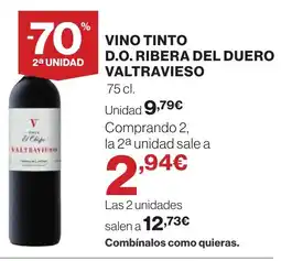 Supercor Vino tinto d.o. ribera del duero valtravieso oferta