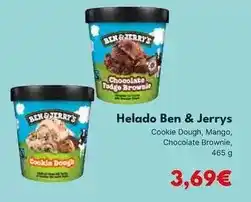 Cash Unide Ben & jerry's - helado oferta