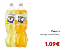Cash Unide Fanta - naranja y limón zero oferta