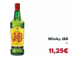 Cash Unide J&b - whisky oferta